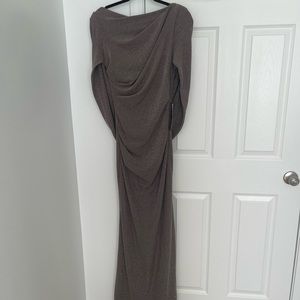 Long sparkly gown NEVER WORN